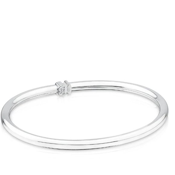 TOUS Bracelet Silver Warm Bracelet Pure Simplicity Women Bracelet Jewelry - Picture 3 of 4